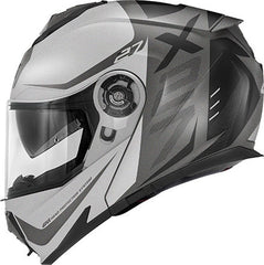 Givi X.27 DIMENSION, Matt Black / Titanium / Silver, Size XL | HX27FDMTS61