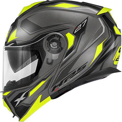 Givi X.27 SECTOR, Matt titanium / black / yellow, Size XL | HX27FSEBY61