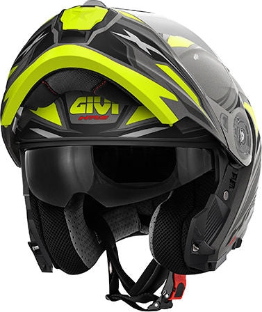 Givi X.27 SECTOR, Matt titanium / black / yellow, Size XL | HX27FSEBY61