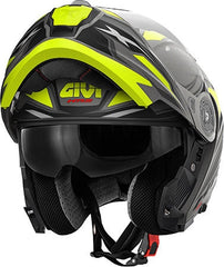 Givi X.27 SECTOR, Matt titanium / black / yellow, Size XL | HX27FSEBY61