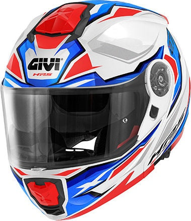 Givi X.27 SECTOR, White / Blue / Red, Size S | HX27FSEWB56