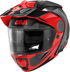 Givi Flip-up helmet X.27 TOURER GRAPHIC Black/Red, Size 61/XL | HX27RTRBR61