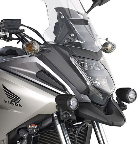 Givi Specific fitting kit for Givi S310 or S322 spotlights where specific engine guard is not mounted for Honda NC750X 16- | LS1146