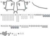 Givi PL3112 Specific Pannier Holder for Monokey Cases for Suzuki DL 650 V-Strom 17- | PL3112