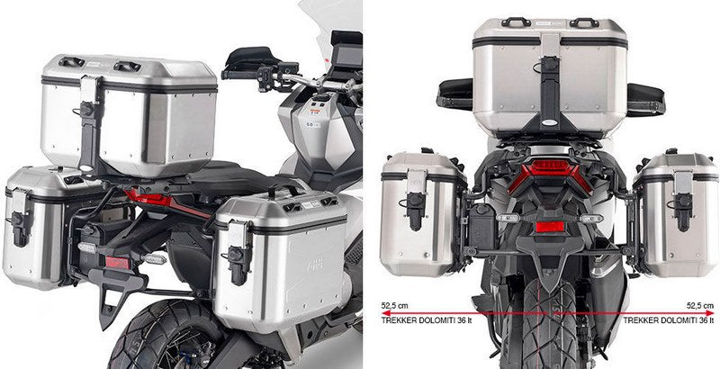 Givi Specific pannier holder PL ONE-FIT for MONOKEY® side-cases configuration | PLO1188MK