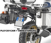 GIVI Side case carrier ONE-FIT for monokey cam-side - for Honda XL 750 Transalp (23) | PLO1201CAM