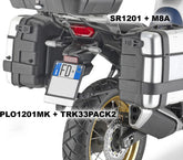 GIVI Side case carrier ONEFIT Monokey for Honda XL 750 Transalp (23) | PLO1201MK