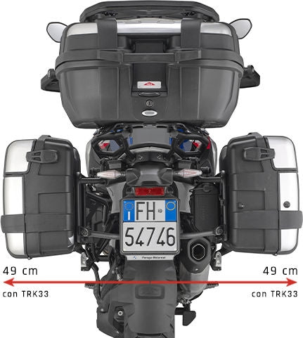 GIVI Side case carrier ONEFIT Monokey for BMW R 1300 GS (24) | PLO5143MK