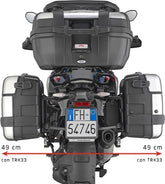 GIVI Side case carrier ONEFIT Monokey for BMW R 1300 GS (24) | PLO5143MK