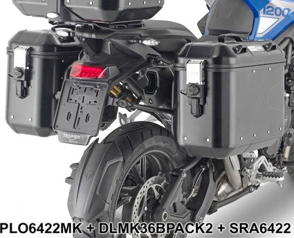 Givi Specific Pannier Holder for Monokey Cases for Triumph Tiger 1200 GT | PLO6422MK