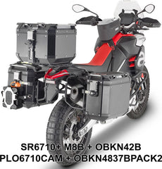 Givi Specific pannier holder PL ONE-FIT for Trekker Outback MONOKEY® CAM-SIDE configuration | PLO6710CAM
