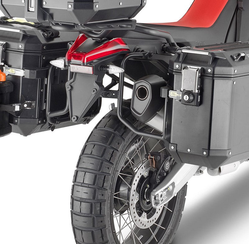 Givi Specific pannier holder PL ONE-FIT for Trekker Outback MONOKEY® CAM-SIDE configuration | PLO6710CAM