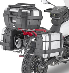 Givi PLOR8203MK Specific Quick Release Pannier Holder for Monokey Side Cases, specific for Moto Guzzi V 85 TT | PLOR8203MK