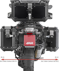 GIVI Side case carrier for monokey CAM side case with lateral offset right - BMW R1250GS (19-23) | PLOS5108CAM