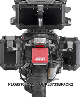 GIVI Side case carrier for monokey CAM side case with lateral offset right - BMW R1250GS (19-23) | PLOS5108CAM