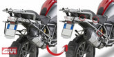 Givi PLR5108 Specific Pannier Holder for Monokey Cases for BMW R 1200 GS 13-18, R 1250 GS / Adventure | PLR5108