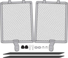 GIVI Specific protection for stainless steel water and oil radiators - black - f. BMW R 1300 GS (24) | PR5143