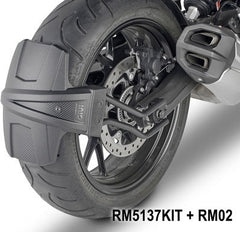 Givi Specific install kit to mount Rear Wheel Side Mount Fender RM02 on BMW F 900 R, F 900 XR | RM5137KIT