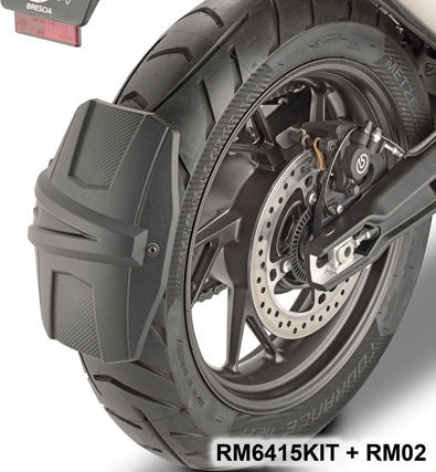 Givi Specific install kit to mount Rear Wheel Side Mount Fender RM01 or RM02 on Triumph Tiger 850/900 | RM6415KIT