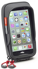 Givi Smart phone / GPS Givi S957B holder for handlebar mounting, inner dimensions 81x160mm, window dimensions 69x151mm | S957B