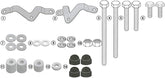 GIVI Kit For Mounting The Crash Pads | SLD6412KIT