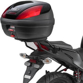 Givi SR1103 Honda CBR 125 R 11-16, CBR 250 R 11-16 Rear Rack specific for Monolock top case, to be used with top case that already include a Monolock plate | SR1103