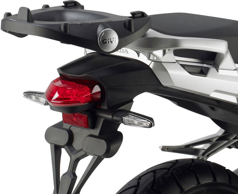 Givi SR1110 Honda Crosstourer Rear Rack specific for Monokey top case, Monokey plate included, Max Load 6Kgs | SR1110