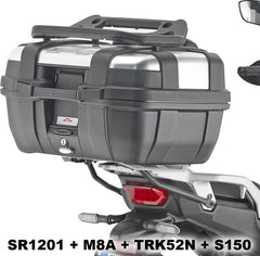GIVI Topcase carrier for monokey or monolock case - without plate - for Honda XL 750 Transalp (23) | SR1201