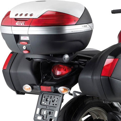 Givi SR19 Suzuki SVF 650 Gladius Rear Rack specific for Monokey top case, Monokey plate included | SR121