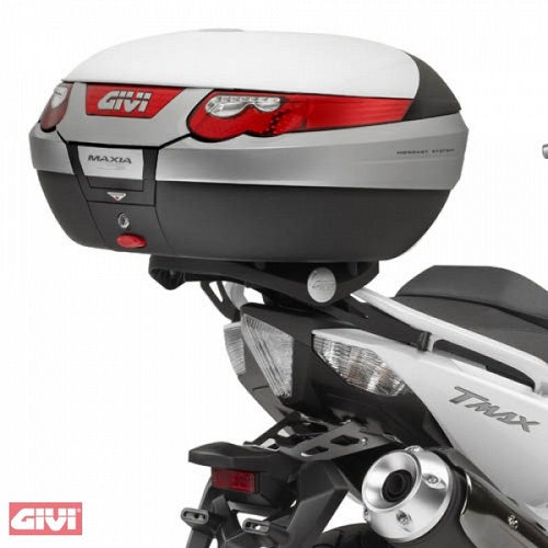 Givi SR2013 Yamaha TMAX 500 08-11, TMAX 530 12-16 Rear Rack specific for Monokey top case, Monokey plate included | SR2013