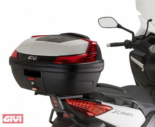 Givi SR2117M Yamaha X-Max 125/250 14-17, MBK Evolys 125/250 14-17 Skyliner 125/250 14, Rear Rack specific for Monolock top case, to be used with top case that already include a Monolock plate | SR2117M