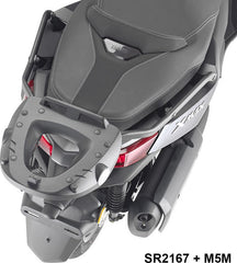 GIVI Topcase carrier for monokey or monolock case for Yamaha X-Max 125/300 (23) | SR2167