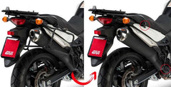 Givi SR3101 Suzuki DL 650 V-Strom 12-16 Rear Rack specific for Monokey top case, Monokey plate included | SR3101