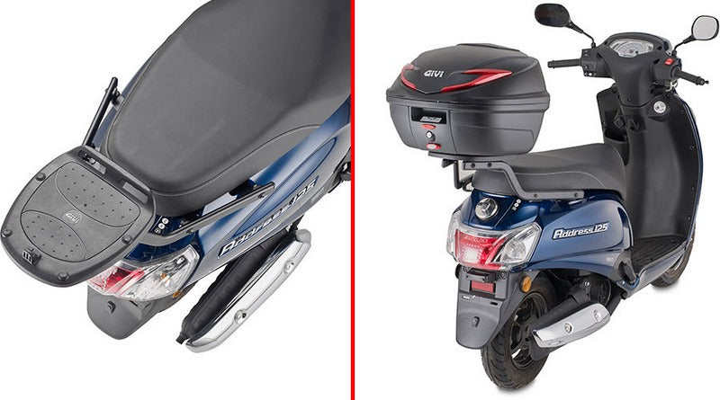 GIVI Topcase carrier for monolock case for Suzuki Address 125 (23) | SR3123