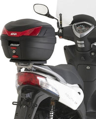 Givi SR6106 Kymco Agility 50/125/200 16 inches wheel 14-17, Rear Rack specific for Monolock top case, to be used with top case that already include a Monolock plate | SR6106
