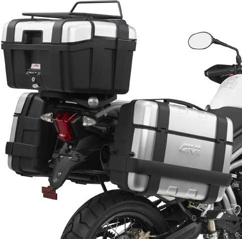 Givi SR6401 Triumph Tiger 800, Rear Rack specific for Monokey top case, Monokey plate included | SR6401