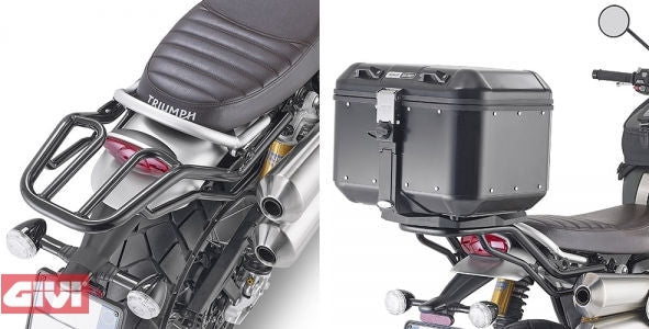 Givi Topcase holder for MONOKEY® boxes, without plate for Triumph Scrambler 1200 (19-20) | SR6416