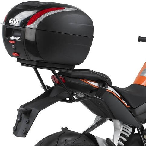 Givi SR7701 KTM Duke 125/200/390 11-16 Rear Rack specific for Monolock top case, to be used with top case that already include a Monolock plate | SR7701
