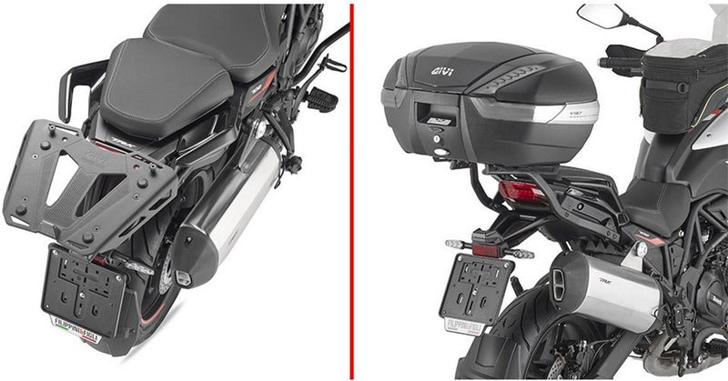 GIVI Topcase carrier for monokey or monolock cases - for Benelli TRK 702 / X (23) | SR8719