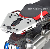 Givi SRA5127 BMW F 750 GS, F 850 GS Aluminum Rear Rack specific for Monokey top case | SRA5127