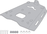 GIVI Aluminum top case carrier for monokey case, black, for Moto Guzzi STELVIO (24) | SRA8208