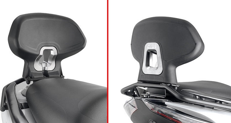 GIVI Passenger backrest for Zontes 350 E (23) | TB7603A