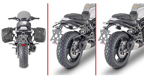 Givi Holder REMOVE-X soft side bags Benelli Leoncino 800 (22) | TR8713
