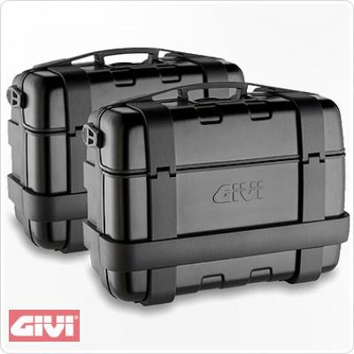 Givi Trekker Outback TRK33B Side Cases, 2 x 33 Liters, fits MonoKey plate | TRK33BPACK2