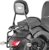 Givi TS4115 Passenger Backrest with Removable Luggage Rack for Kawasaki Vulcan S 650 15- | TS4115B