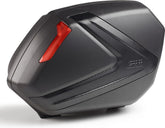 Givi V37NN MonoKey Side Cases, 2 x 37 Liters Bags, Carbon Look Cover, Red Reflectors | V37NN