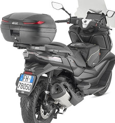 GIVI V45 Monokey® top case - black - with red reflectors / Max. Payload 10 kg | V45N