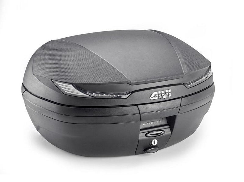 GIVI V45 Monokey® Topcase - black - with transparent reflectors / Max. Payload 10kg | V45NT