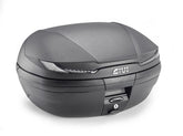 GIVI V45 Monokey® Topcase - black - with transparent reflectors / Max. Payload 10kg | V45NT