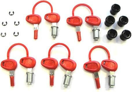GIVI Same End Lock-Lock Set, 5-Fold | Z1382